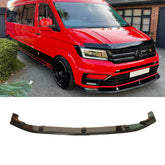 Vw Crafter 2017 On / Man Tge Mk1 2017-2022 Front Splitter - Gloss Black